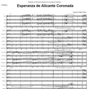 Esperanza de Alicante Coronada