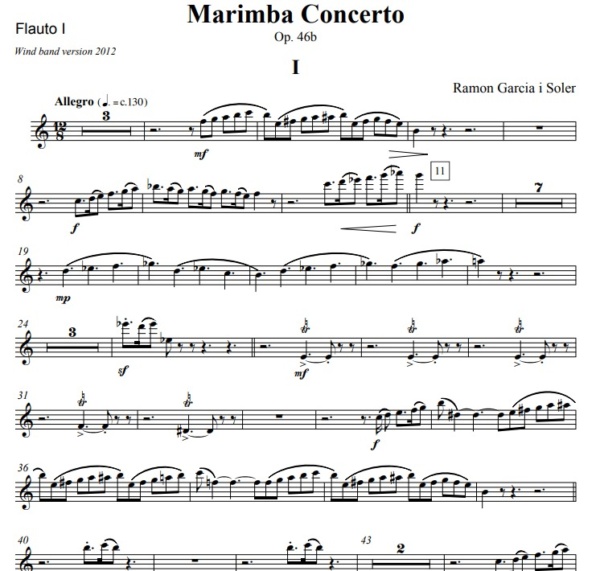 Marimba Concerto (Versión para Marimba y Banda) – Image 2